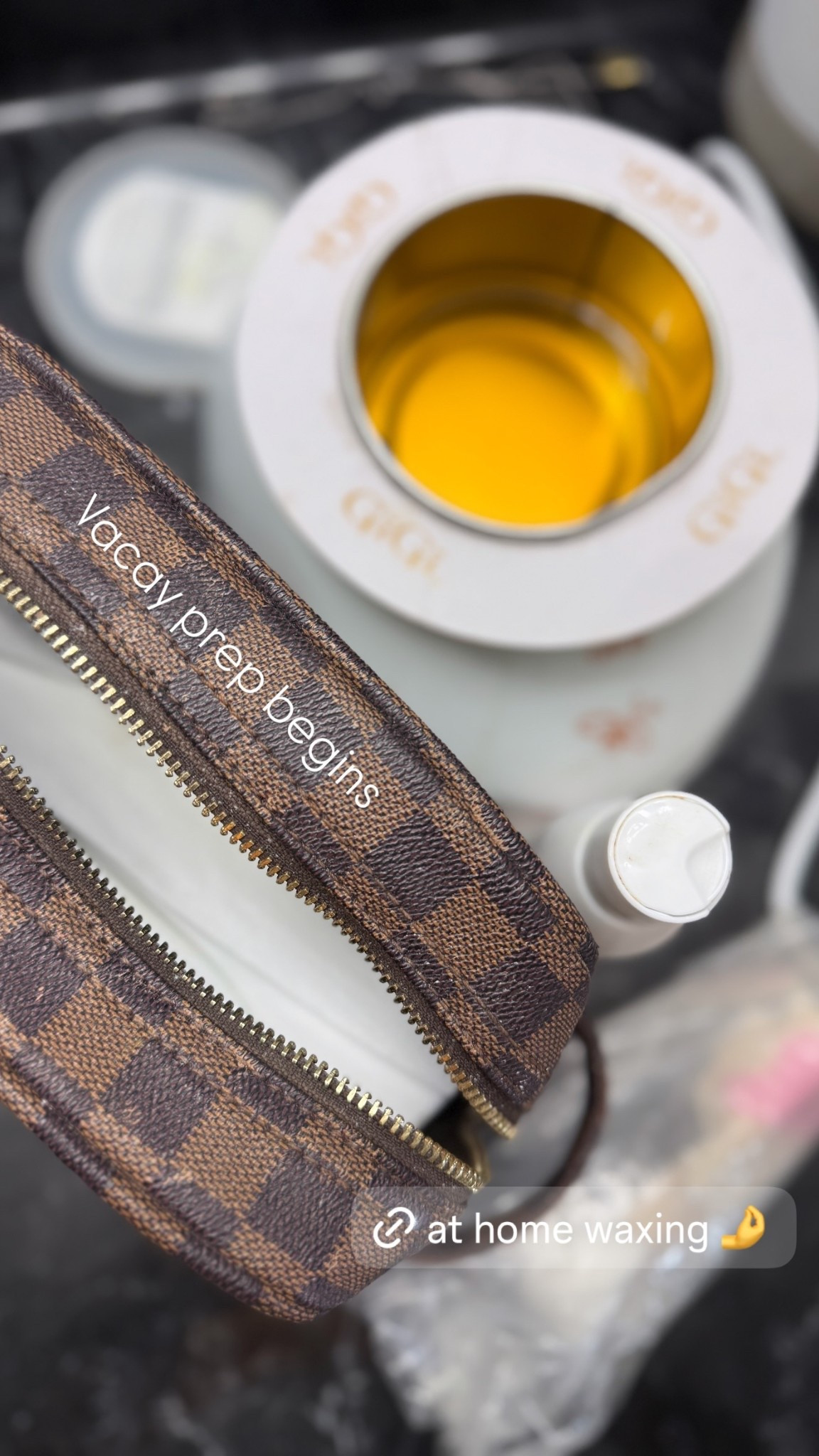 Vacay prep begins. 10/10 recommend waxing at home! 

#LTKSeasonal #LTKselfcare #LTKBeauty