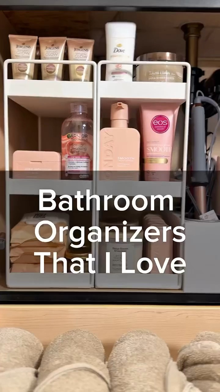 This three-tier organizer + stackable drawers = total game changer 🤎✨ Easy to clean, holds so much, and keeps our chaotic mornings running smoothly. Organization that feels chic and practical!

#homedecor #organziemyhome #organizing #homeaesthetic #aestheticorganizing #organizer #bathroomupdate #bathroomorganizer #familylife #amazonhome #homeessentials #homeorganization #declutteryourhome

#summerthompsonstyles

#LTKU #LTKHome #LTKdayinmylife