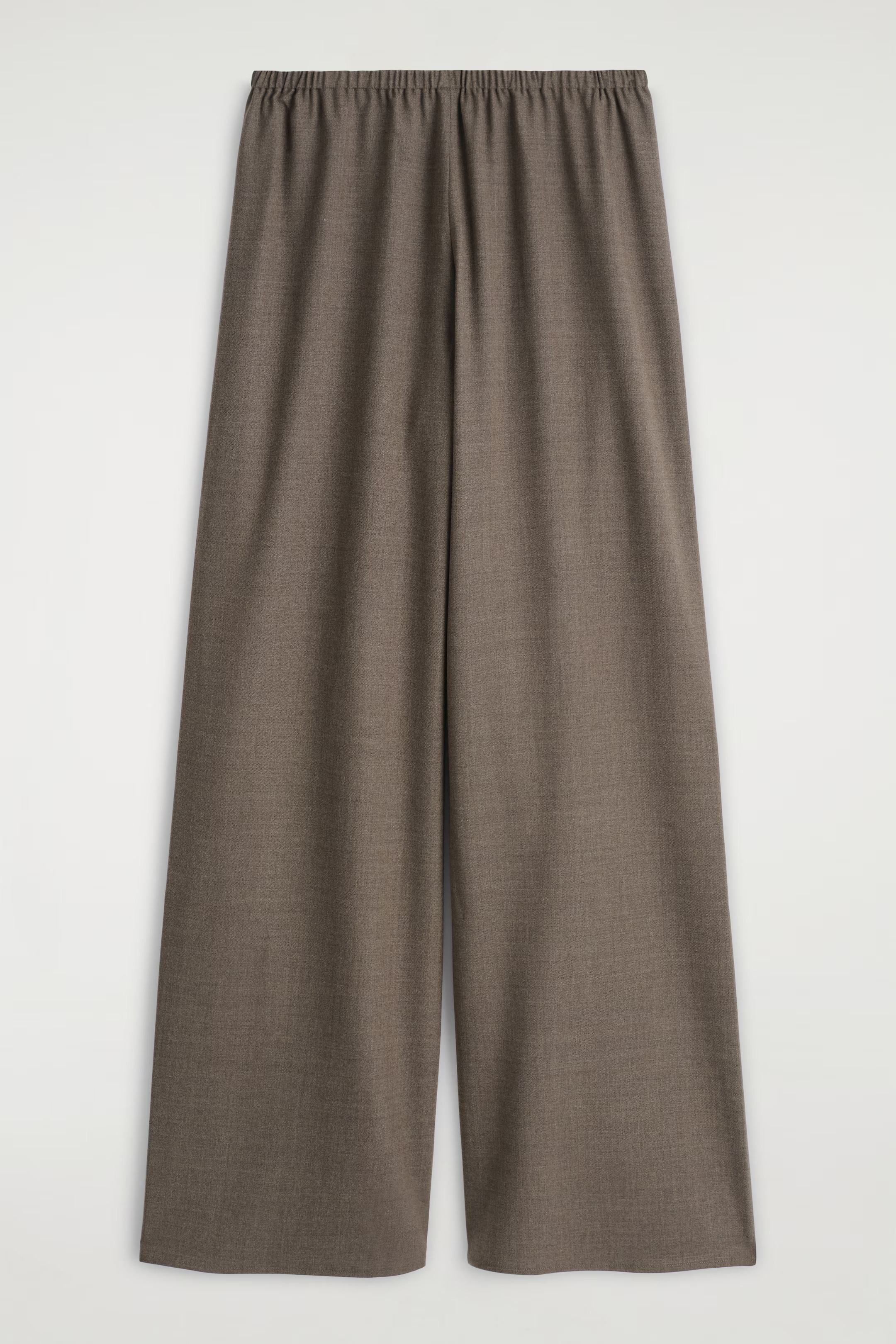 PANTALON LARGE EN LAINE MÉLANGÉE | H&M (FR, IT, ES, PT, BE)