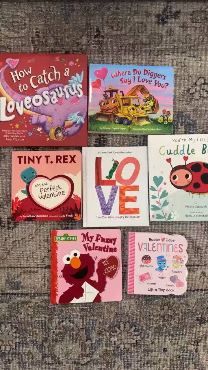 Valentine’s Day books - toddler books - toddler Valentine’s Day books - kids books - toddler favorite finds 



#LTKSeasonal #LTKfamily #LTKkids