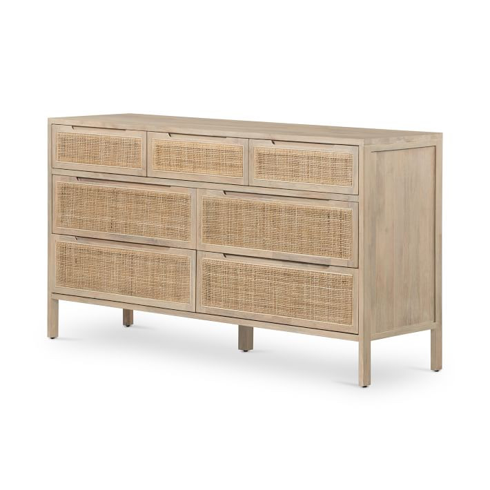 Yvette Woven 7-Drawer Dresser (60") | West Elm (US)