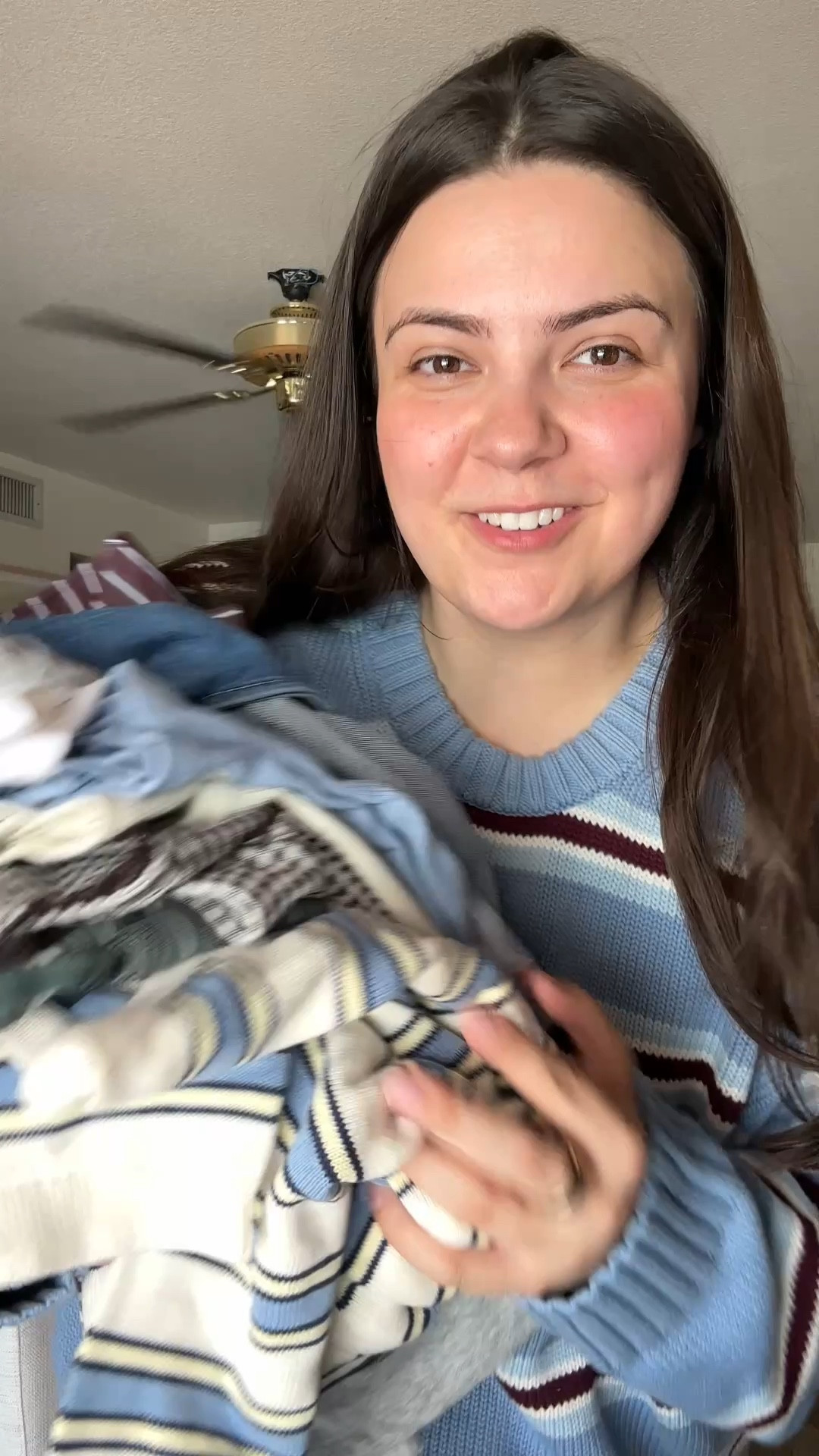 The sweaters & the green t-shirt are my favorites from the @Gap haul!! I’ve already worn some pieces to work 🤗🤭 Here’s the try-on haul for my Gap Spring Sale order! 
Products mentioned: 
100% cotton oversized sweater
100% cotton relaxed crop cardigan sweater
Modern rib t-shirt
Gingham pointelle shell tank top
CloseKnit jersey boatneck crop tank top
Modern rib button-front crew t-shirt
Denim boatneck open-back mini dress
Organic cotton poplin big shirt 
#springsale #oldnavy #gap #haul #plussizefashion 

#LTKootd #LTKSaleAlert #LTKPlusSize