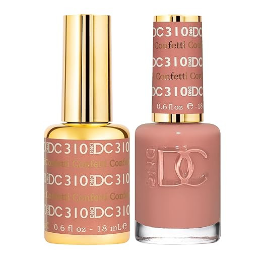 DND Gel Polish Set, Brown Collection, UV/LED GelPolish and Air Dry Nail Lacquer, Matching Chip-Fr... | Amazon (US)
