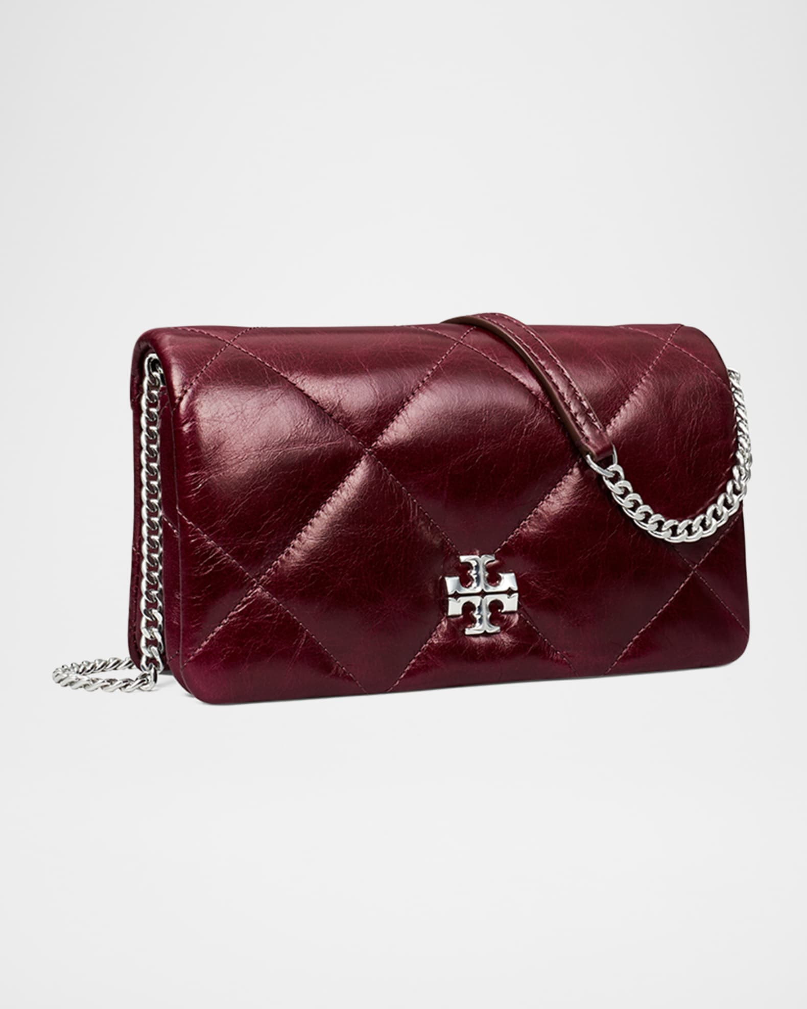Tory Burch Kira Quilted Leather Convertible Shoulder Bag | Neiman Marcus