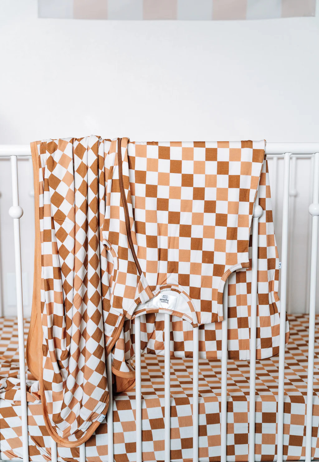 CHESTNUT CHECKERS DREAM SLEEP SACK | Dream Big Little Co.