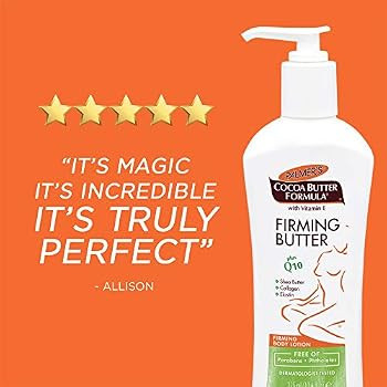 Palmer's Cocoa Butter Formula with Vitamin E + Q10 Firming Butter Body Lotion, White, 10.6 Fl Oz ... | Amazon (US)