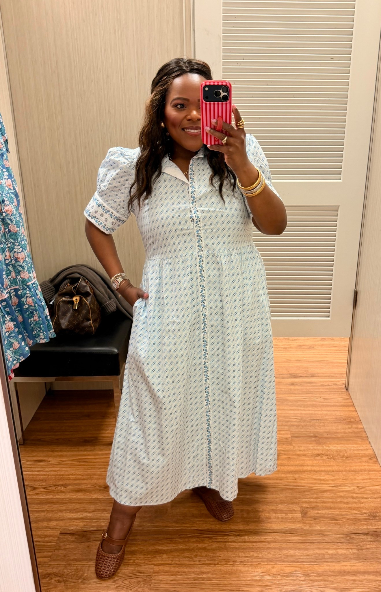 New Spring dresses at Belk - wearing the size xl but need the xxl because it’s tight in the bust area. So keep that in mind. 👌🏾 This dress does have pockets! 

#LTKvlog #LTKdayinmylife #LTKSaleAlert