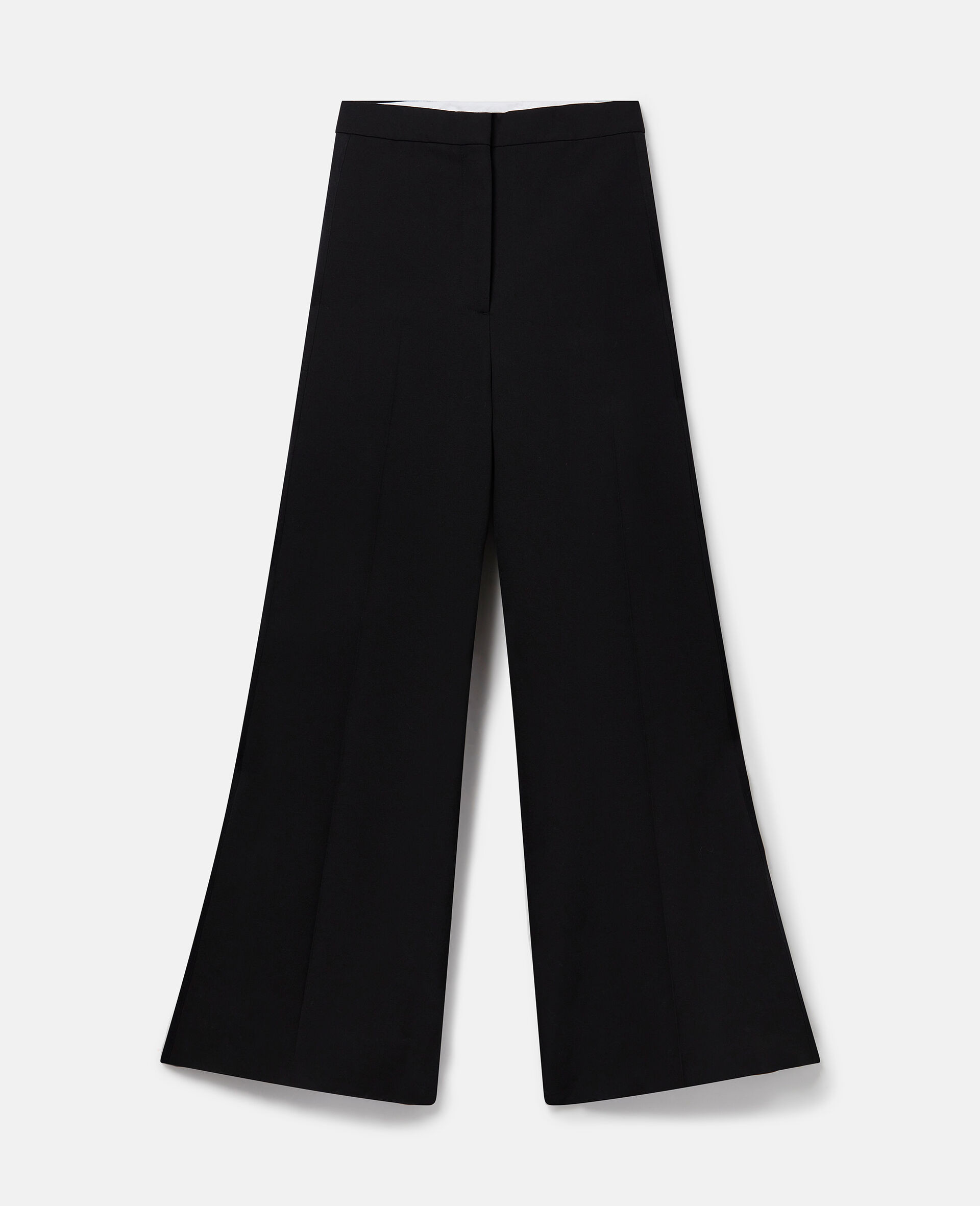 High-Rise Wool Tuxedo Trousers | Stella McCartney US