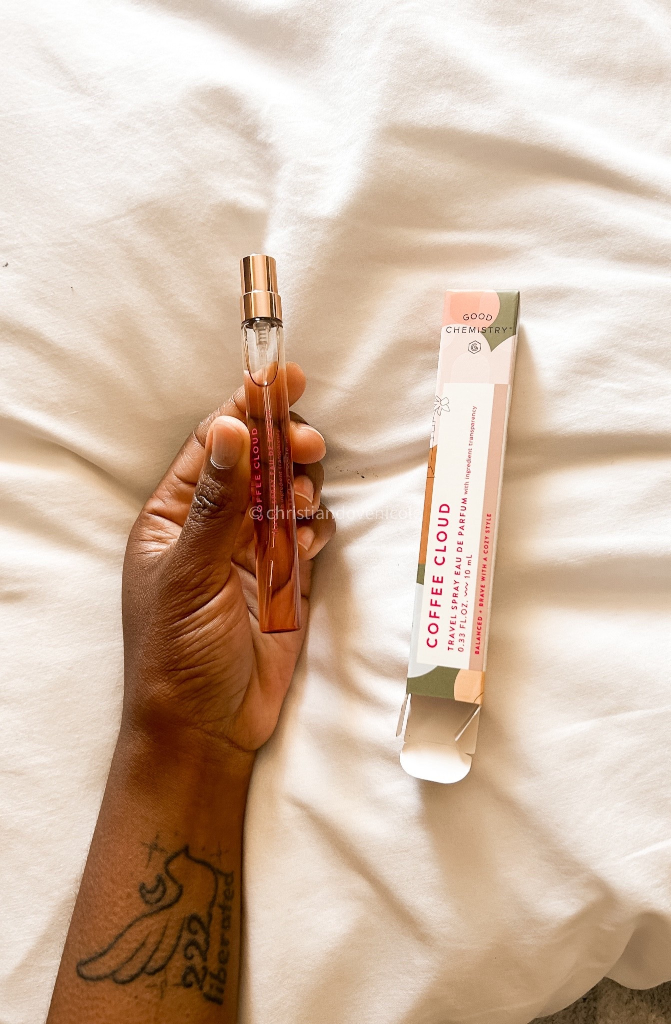 i’m enjoying this scent from the good chemistry perfume line ☺️ the scent, called coffee cloud, has an elevated and sophisticated aroma — you find it at target

#LTKBeauty #LTKWorkwear #LTKFindsUnder50