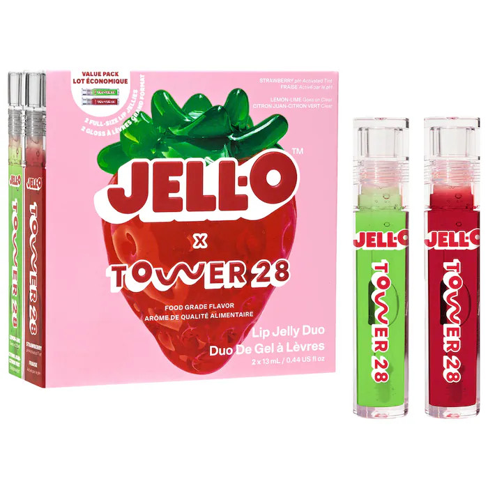 JELL-O\u2122 X TOWER 28 Lip Jelly Lip Gloss Gift Set | Sephora (US)