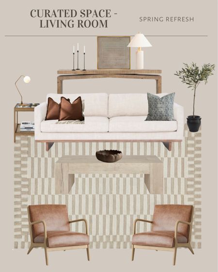 A curated living room full of calm neutrals! 

#LTKsalealert #LTKstyletip #LTKhome