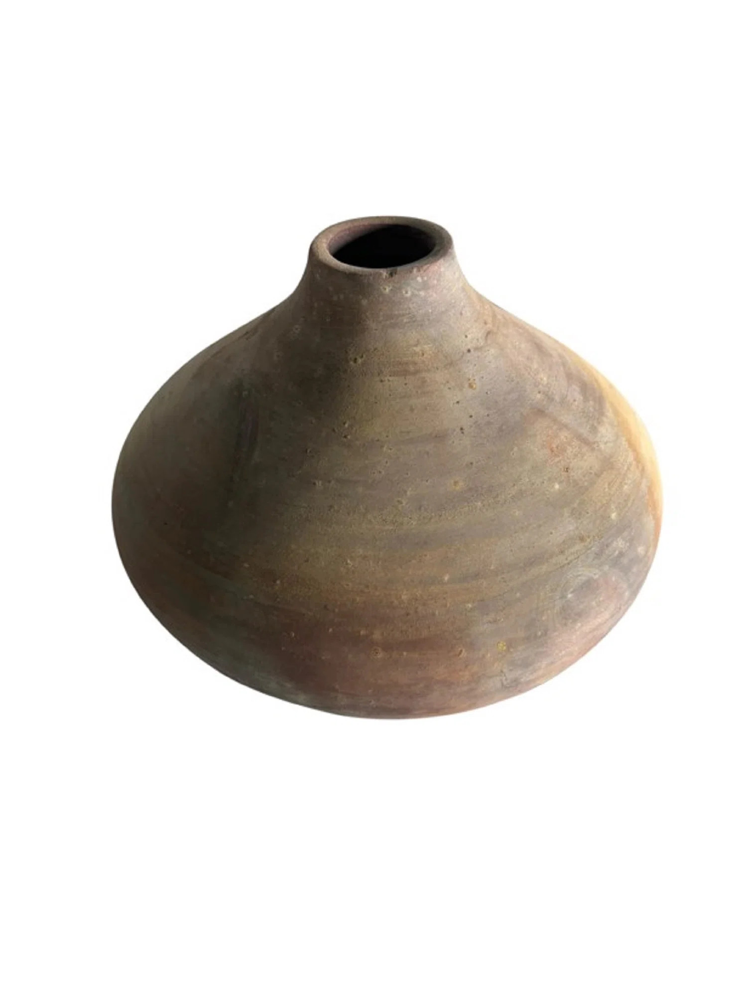 Bungalow Rose Terracotta Vase Dia 10" & H 5.5" | Wayfair | Wayfair North America