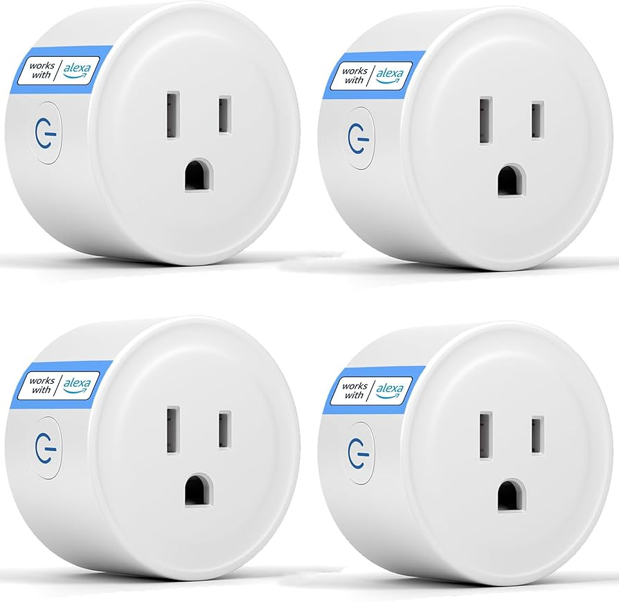 YNF Smart Plug, Works with Alexa Only, Simple Set Up with One Voice Command, Voice Control, Remot... | Amazon (US)