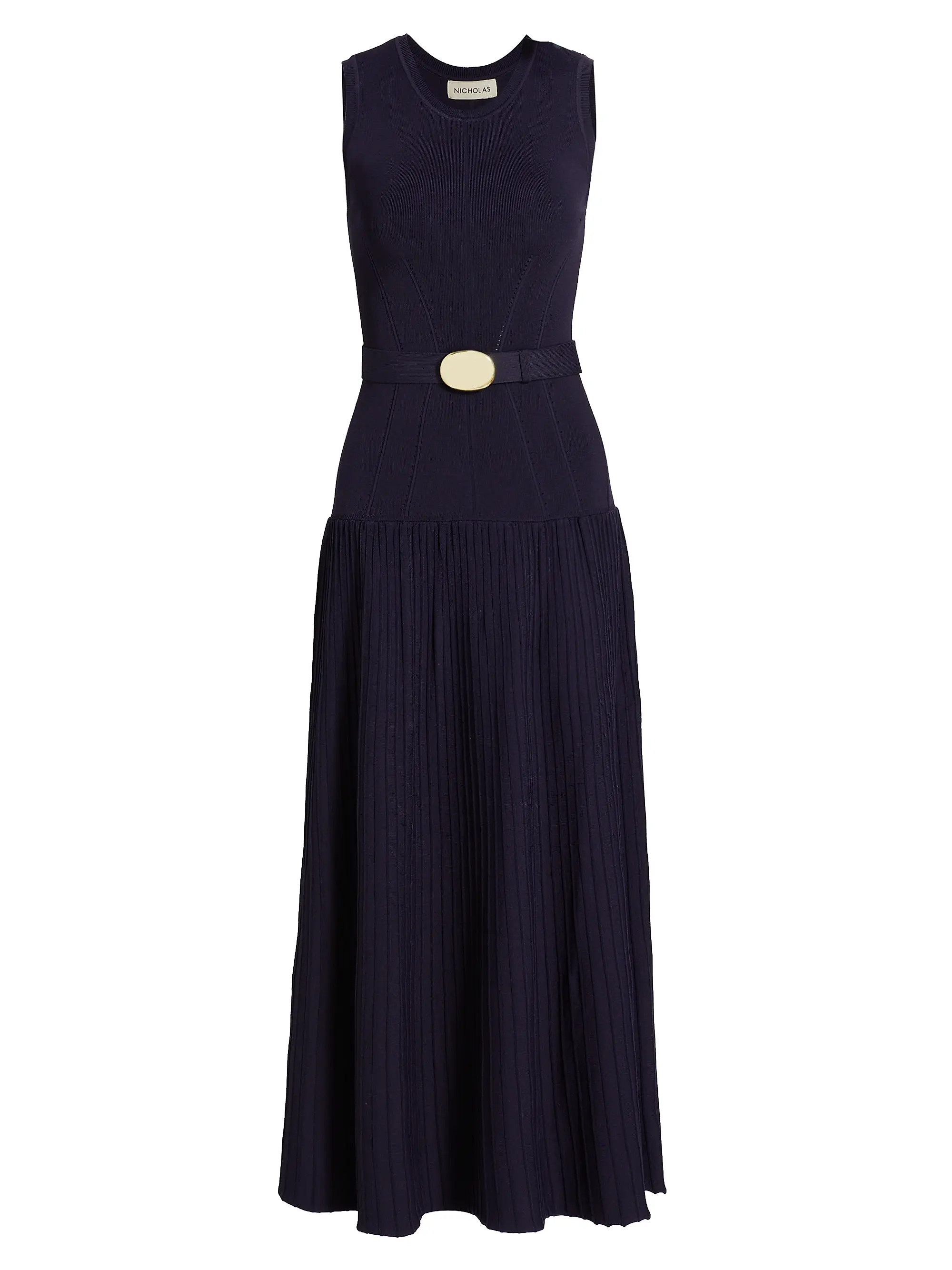 Madison Belted Knit Maxi Dress | Saks Fifth Avenue