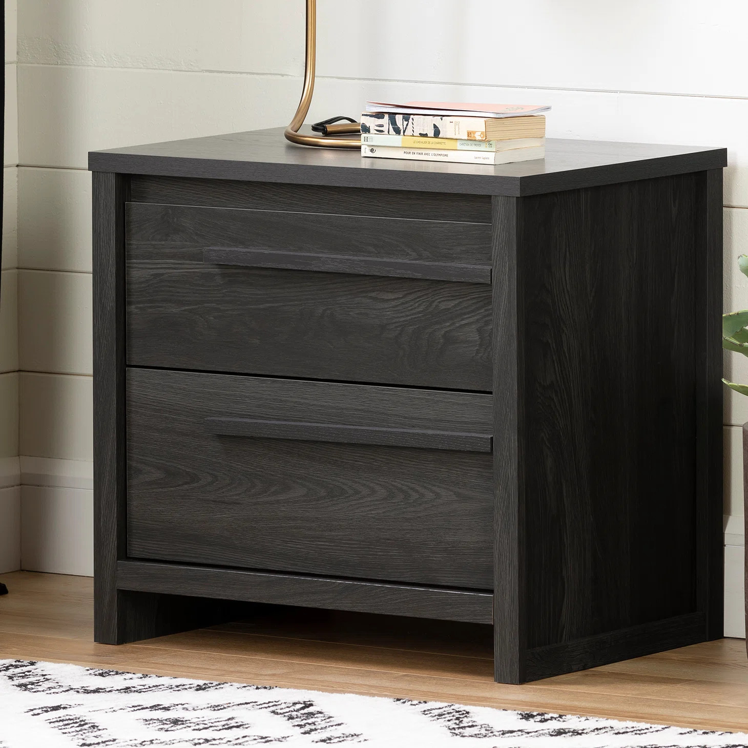 Lensky 2 Drawer Nightstand | Wayfair North America