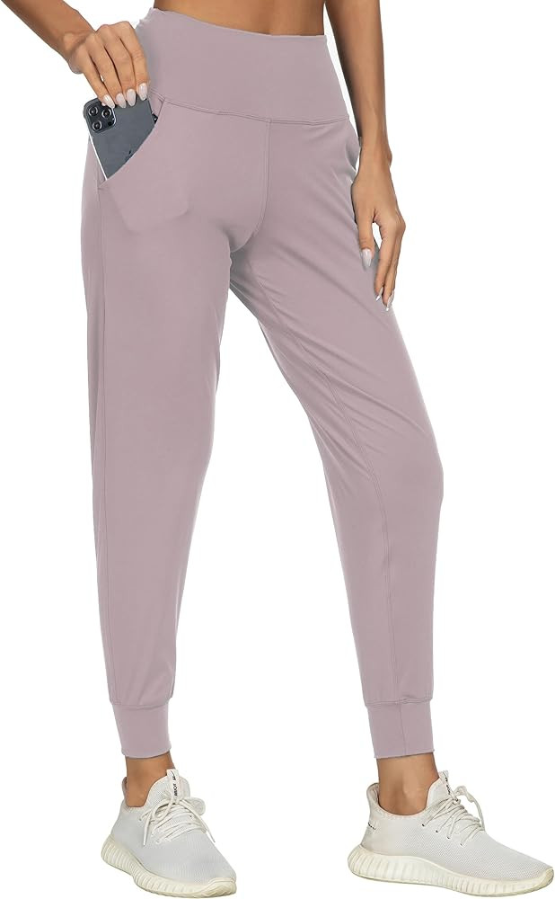 Kcutteyg Womens Joggers with Pockets, Lightweight Quick Dry Athletic Workout Soft Pants for Gym, ... | Amazon (US)