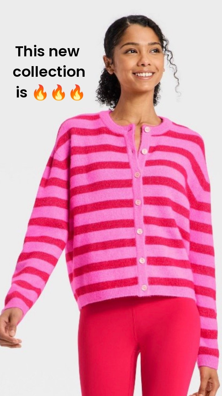 The cutesttttt new cardigans just dropped at Target! Obsessed with this pink on pink 😍

#LTKFindsUnder50