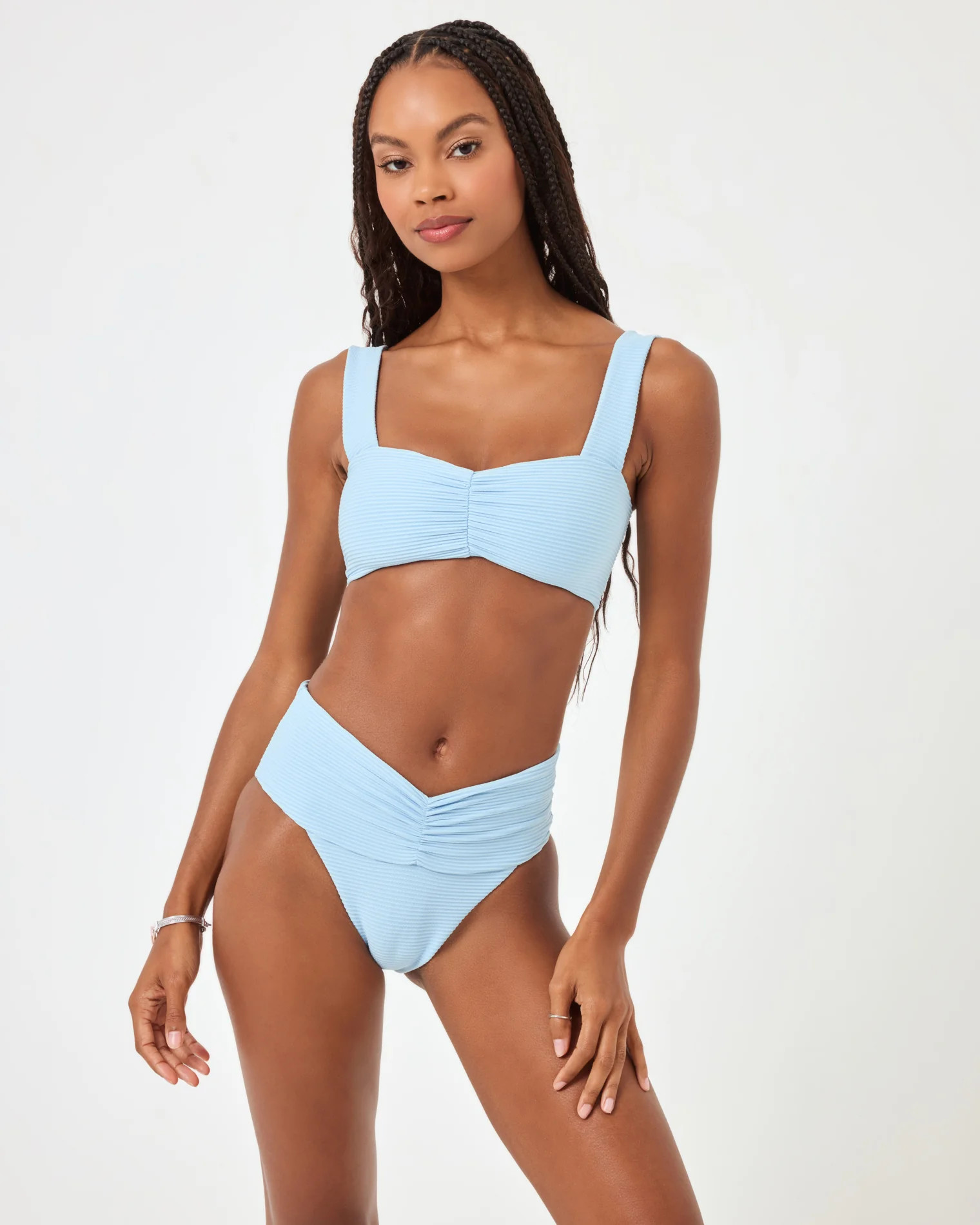 eco chic repreve® bardot bikini bottom | L*Space