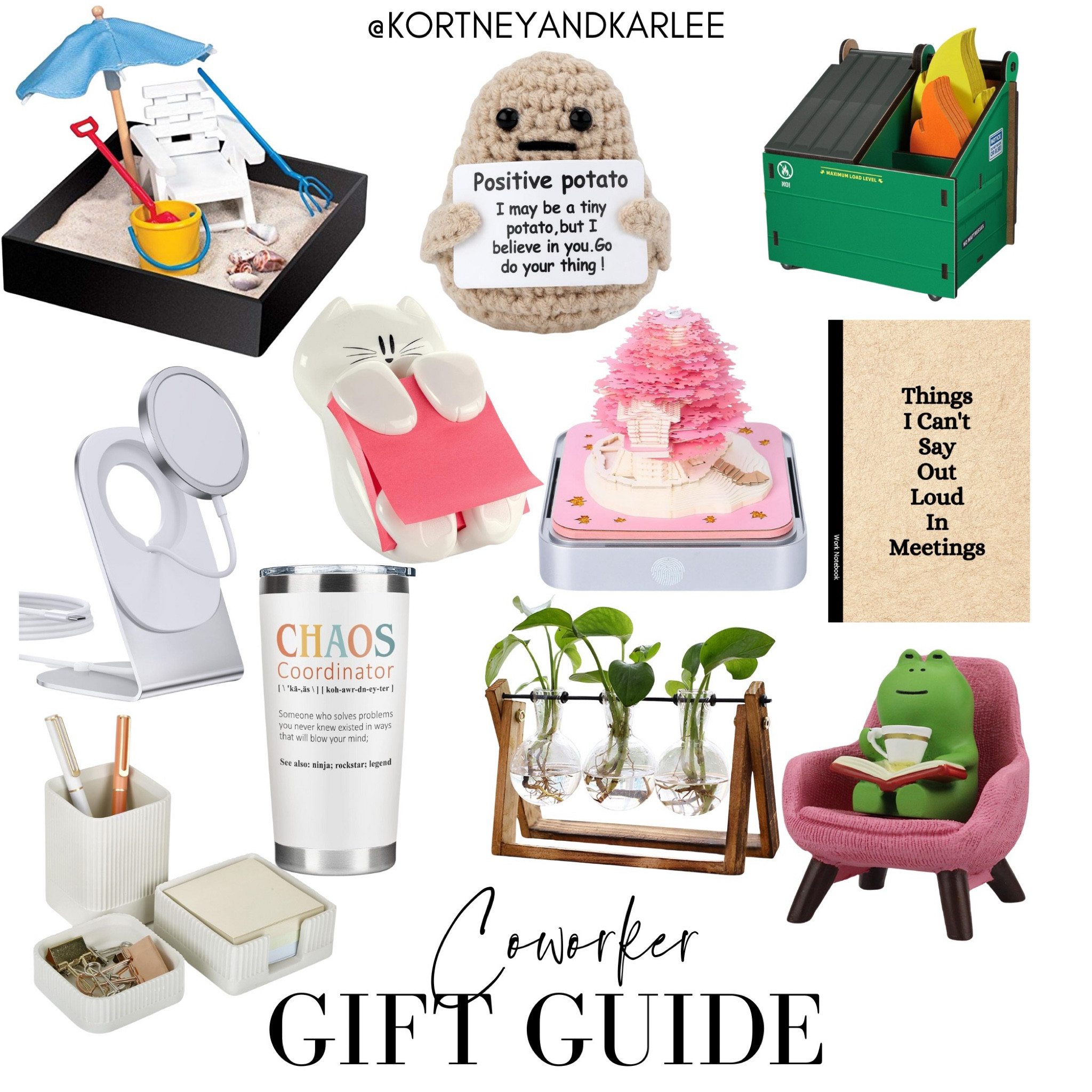 Coworker Gift Guide!

Kortney and Karlee | #kortneyandkarlee 


#LTKfindsunder50 #LTKfindsunder100 #LTKstyletip