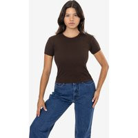 43005 - Classic Crewneck Baby Tee, Brown / L | Los Angeles Apparel