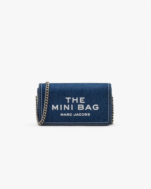 the denim chain mini bag | Marc Jacobs