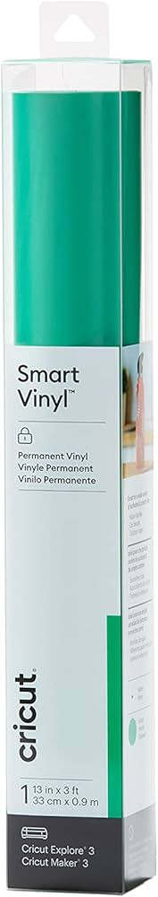 Cricut Smart Permanent Vinyl (13in x 3ft, Grass) for Explore and Maker 3 - Matless cutting for lo... | Amazon (US)