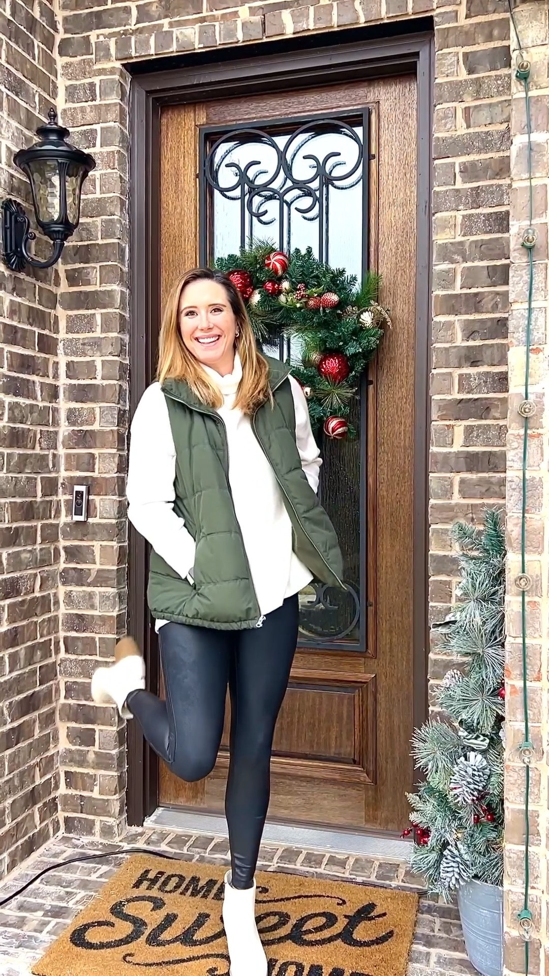 Rules for a good Thanksgiving outfit: 
1) Make it stretchy for when you eat too much
2) Make it warm- for going in and outside to escape family 😜
3) Make sure it has pockets for snacks 💁🏻‍♀️ 
You already know you’re going to over eat on Thursday, so make room in those pants and those pockets for leftovers! We need function and fashion this week 😂 Use #howwestyle or check out the accounts below to see how my girls styled their Thanksgiving looks: 
@abbs.camarena 
@ashliantonakos 
@blondebasicstyle 
@fashionablyfunsized 
@lifewithgritandgrace 
@looking_through_my_linds 
@mrskimmonpruitt
@sharalikesarah 
@tami_stepanyuk
@thatworkinmomma 
@thetrendydesignmom 
@veramcaron


#LTKCyberweek #LTKSeasonal #LTKHoliday