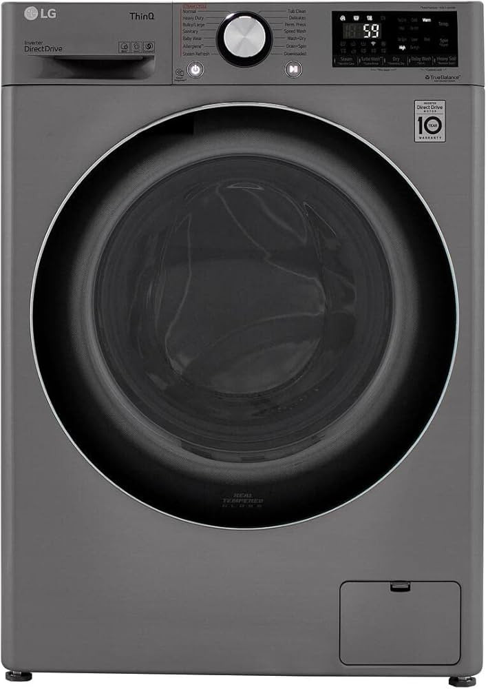 LG WM3555HVA 24 Inch Smart Front Load Washer/Dryer Combo with 2.4 cu.ft. Capacity, 14 Wash Progra... | Amazon (US)