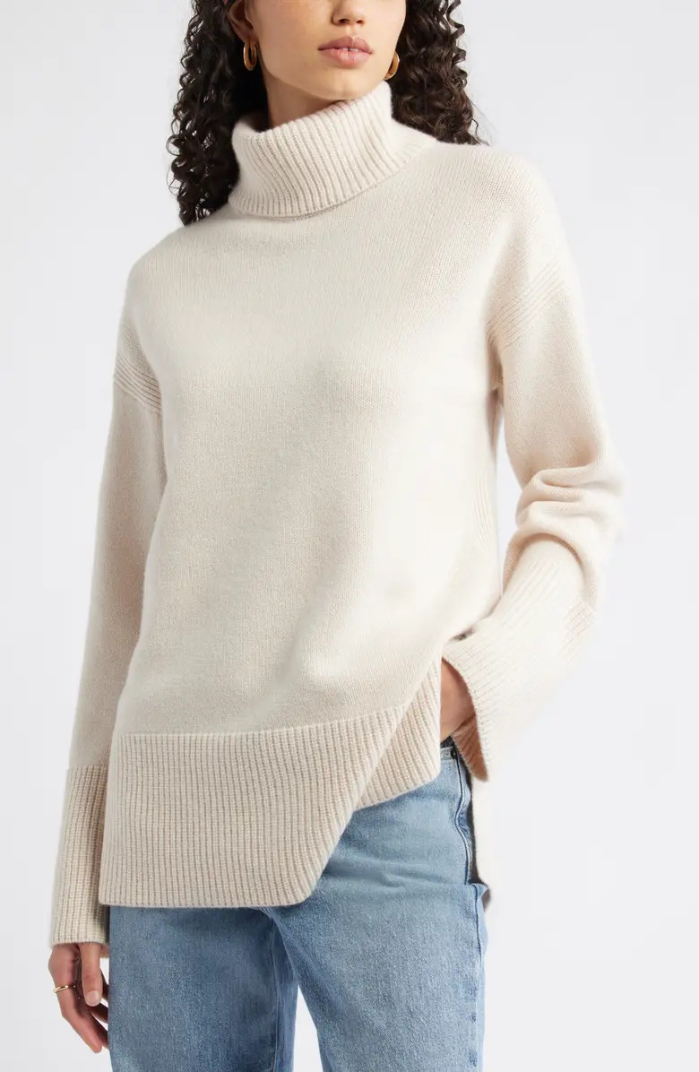 Wool & Cashmere Turtleneck Sweater | Nordstrom