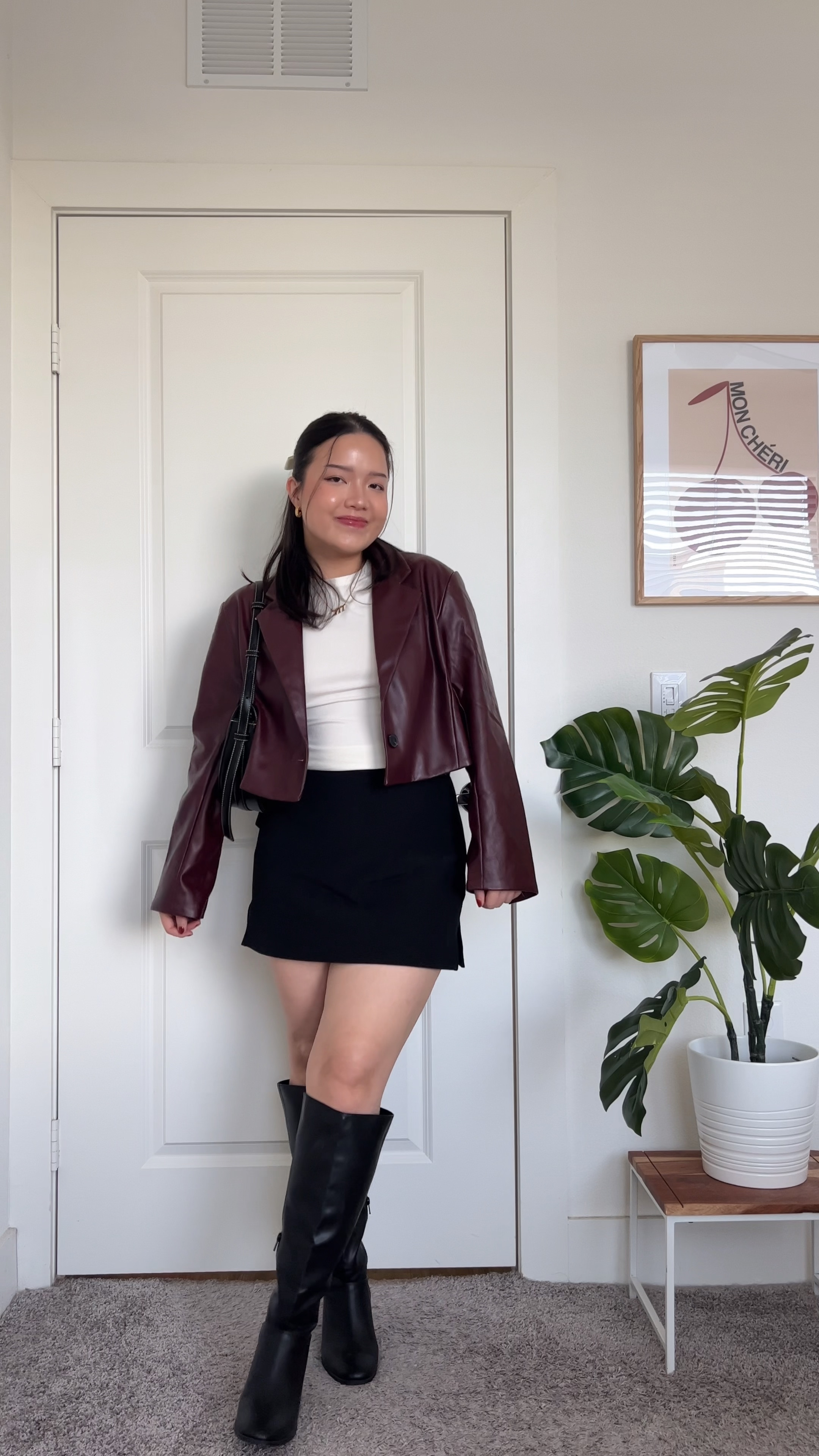 15 days of fall outfits - fall date night outfit idea

Sizing details:
Skims top - size M
Blazer - size M
Skirt - size US 6 (might be out of stock so I’m linking similar options below) #LTKFind 

🏷️ burgundy jacket, red jacket, cherry red jacket, crop blazer, mini skirt outfit inspo, chic fall outfit, fall outfit inspiration, casual style fall outfit inspo, date night outfit inspo

#LTKSeasonal #LTKstyletip