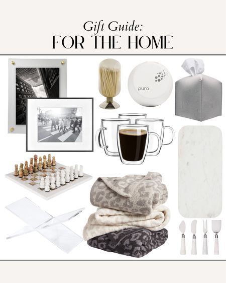 Gift Guide: For the Home

Glass coffee mugs, tissue box cover, pura, coffee table decor, barefoot dreams throw blanket, picture frames, gallery wall, charcuterie board, amazon decor, target, gifts under $100, gifts under $50, gift guide 