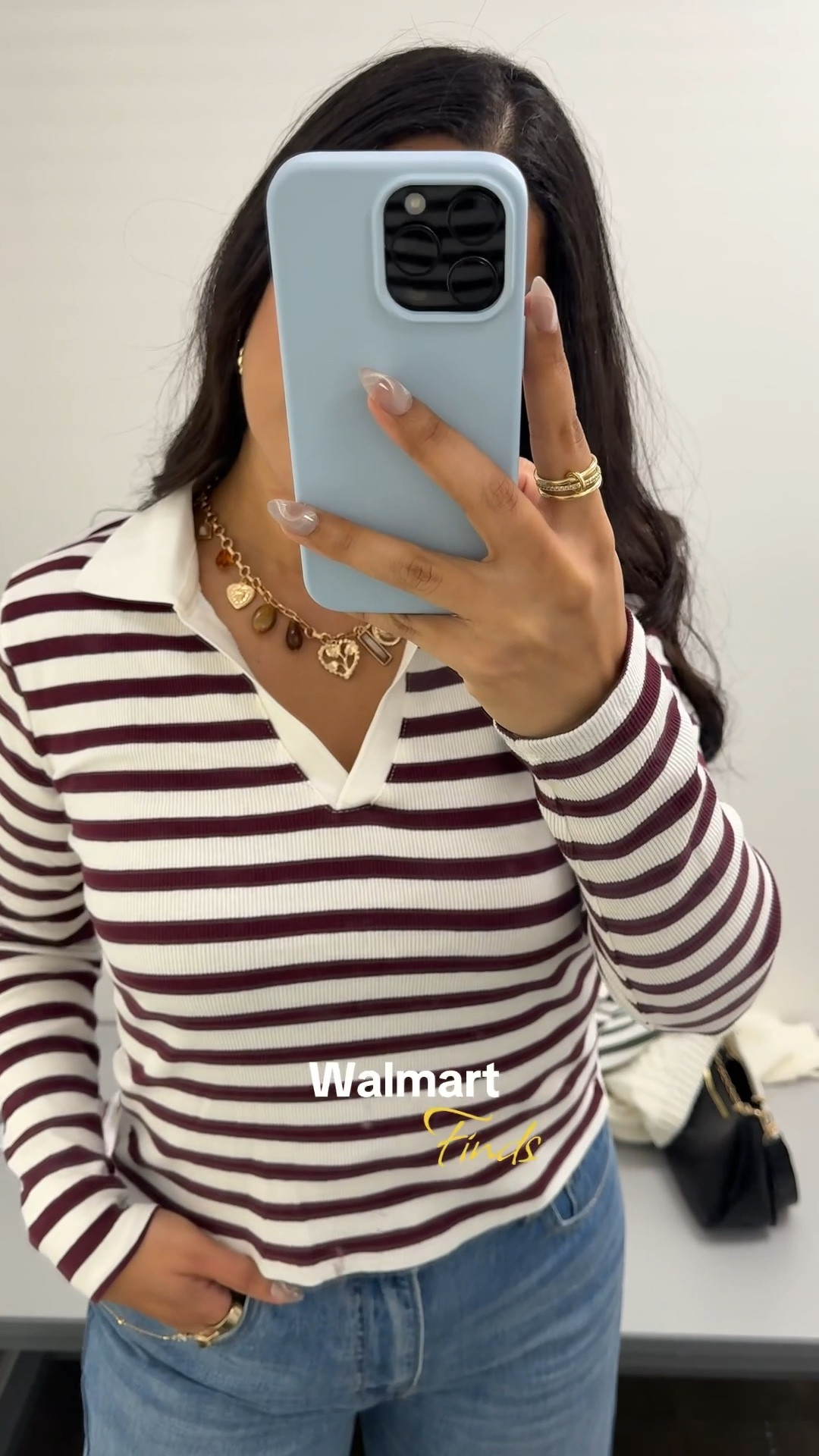 Size up 1 on the collar tops 💕 #walmartfinds #walmartfashionfinds

#LTKSaleAlert