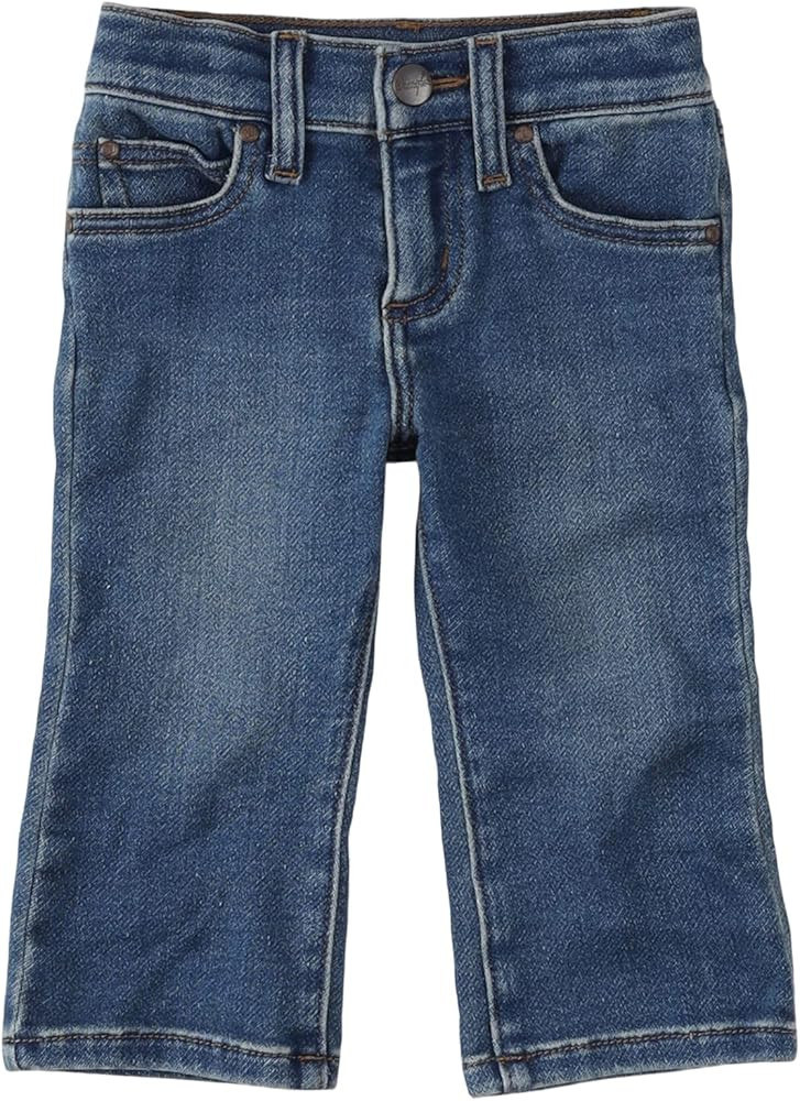 Wrangler Baby Boys' Five Pocket Boot Cut Jeans | Amazon (US)