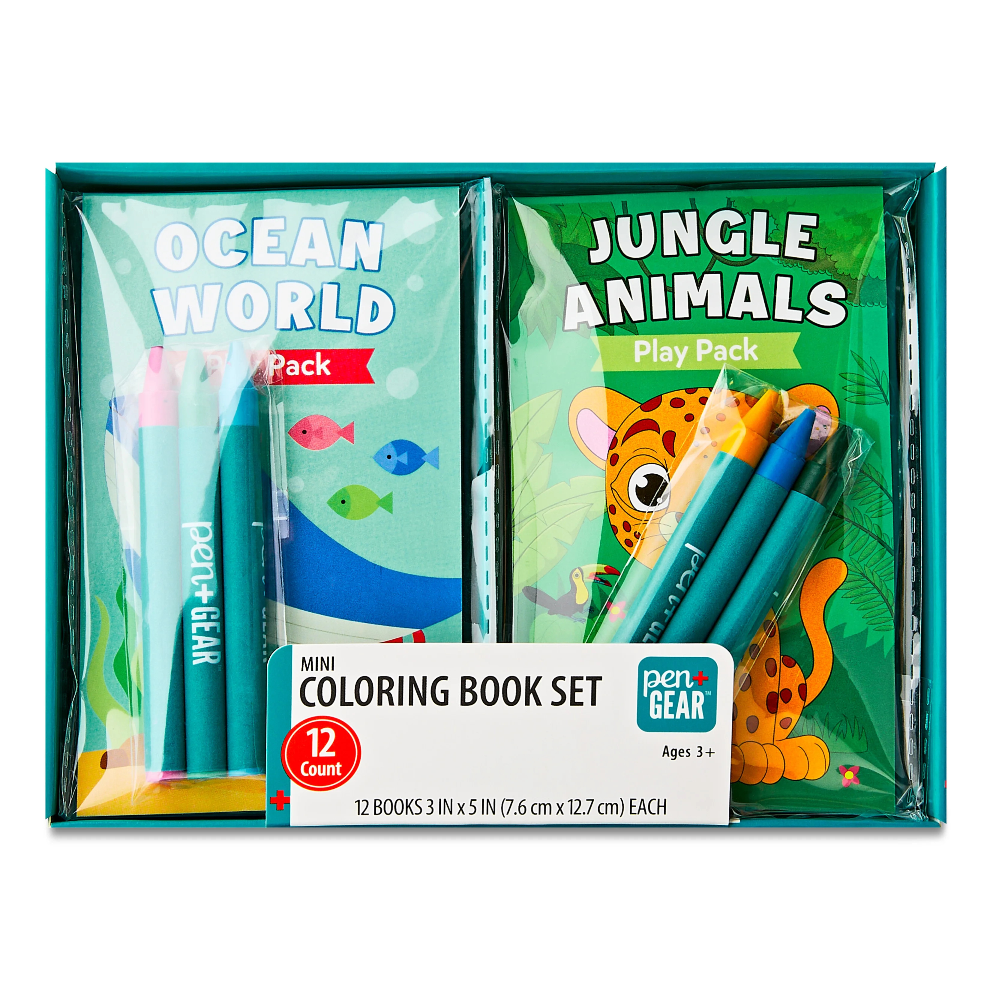 Pen+Gear Mini Coloring Book Set, 12 Count | Walmart (US)