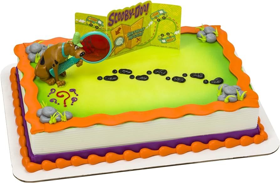 Scooby-Doo! Mystery Revealed Cake Topper Decorating Set | Amazon (US)