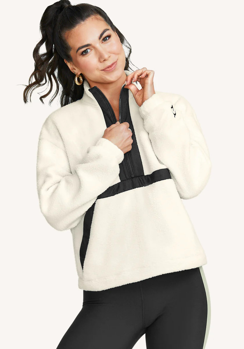 Sherpa 1/2 Zip Pullover | Peloton Apparel