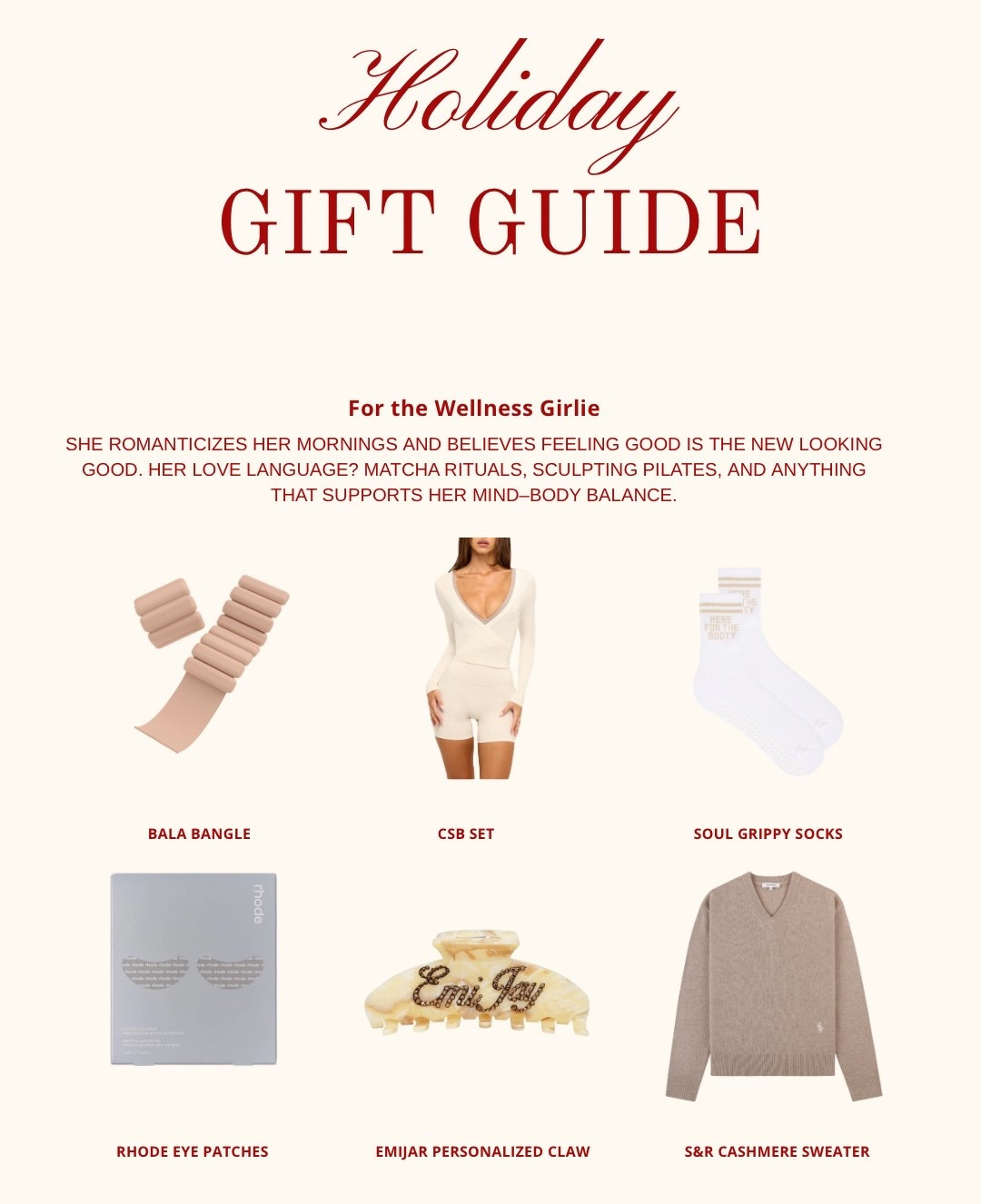 Wellness gifts under $200. Curated by a Pilates-obsessed, matcha-loving girlie. Perfect for anyone who loves fitness, glow, and self-care.  #WellnessGifts #LTKHoliday #PilatesPrincess

#LTKGiftGuide #LTKselfcare #LTKfitnessgoals