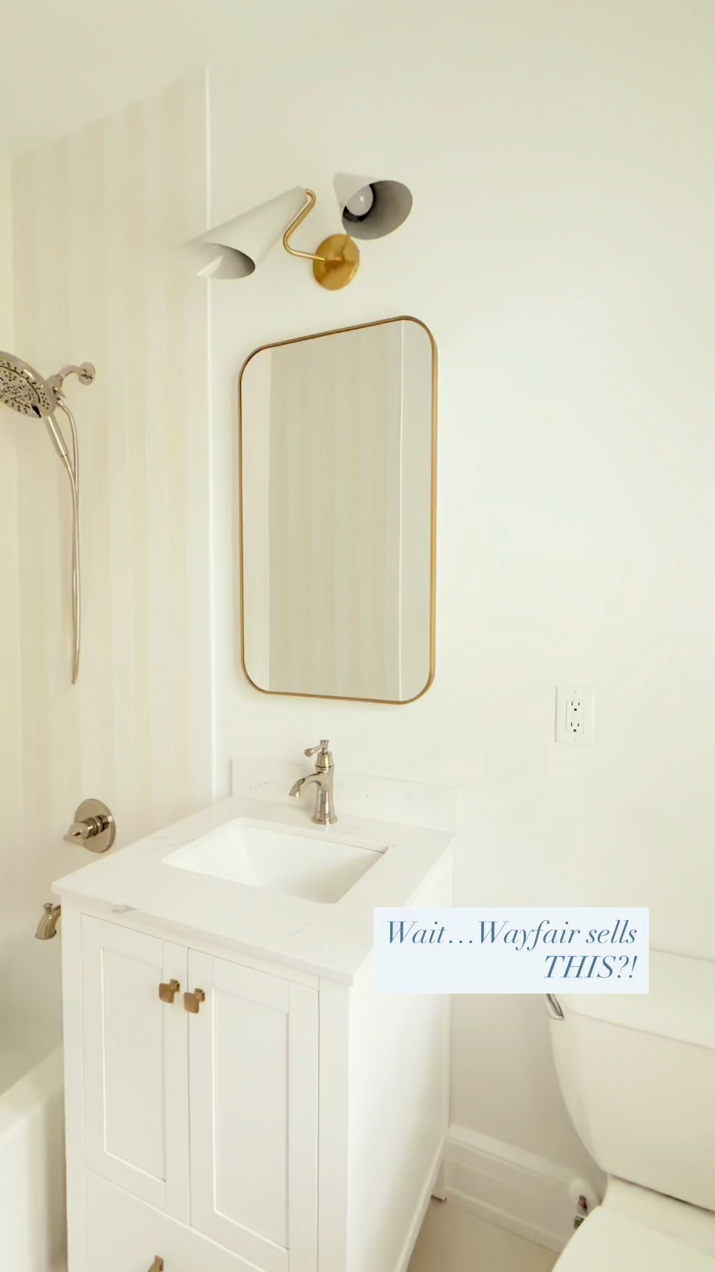 Yes! Wayfair sells all-things-reno, including tile, vanities, plumbing fixtures, and more. We got SO much from there for our tiny kids bathroom renovations and I loved the ease of adding everything to a single cart. Anything that makes my life simpler with a big project like this is a win. They carry a ton of my go-to brands that I trust for quality and beautiful aesthetics. Links to everything are here in my LTK shop!

@wayfair #wayfair #ad

#LTKHome