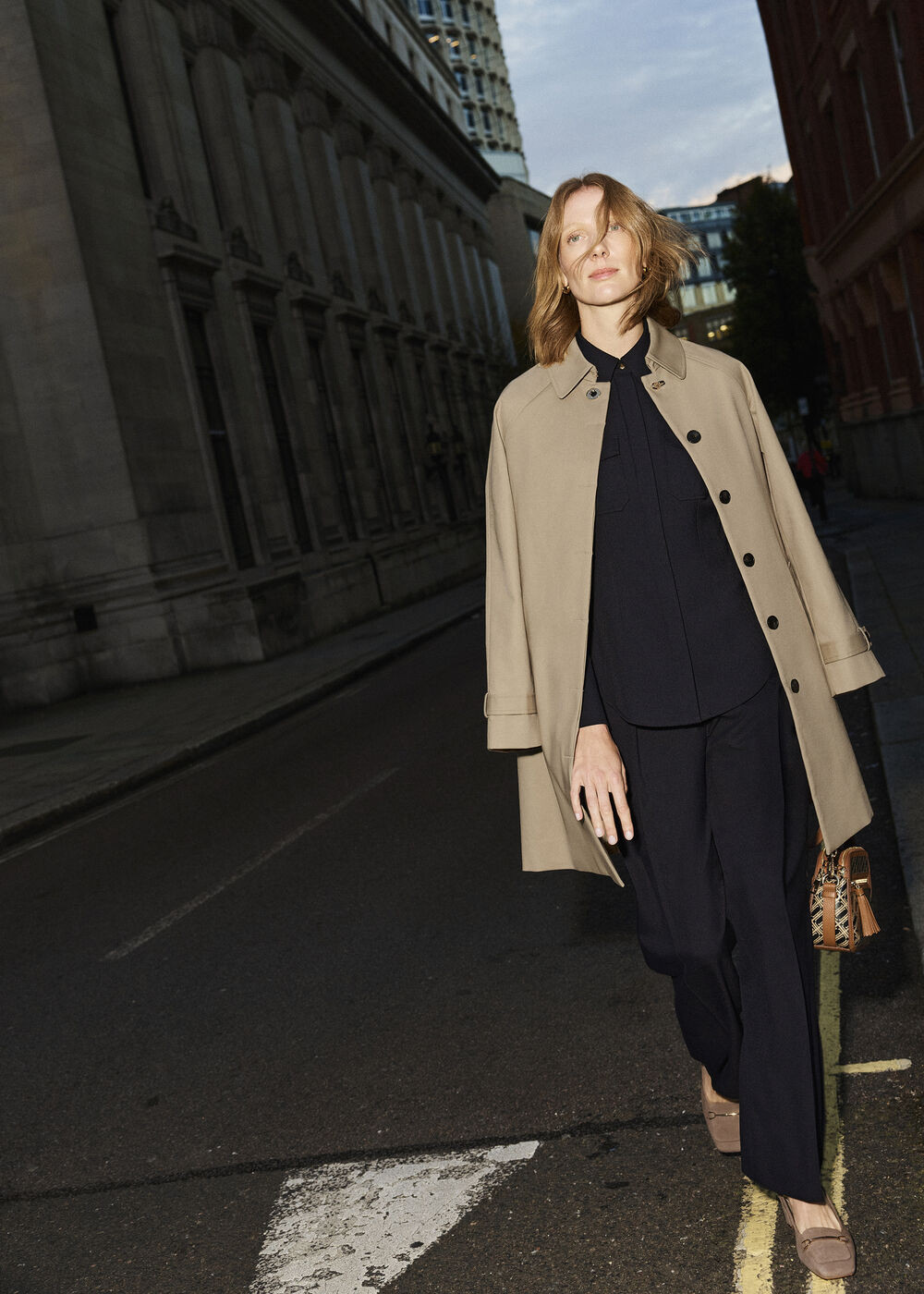Vivienne Shower Resistant Trench Coat | Hobbs