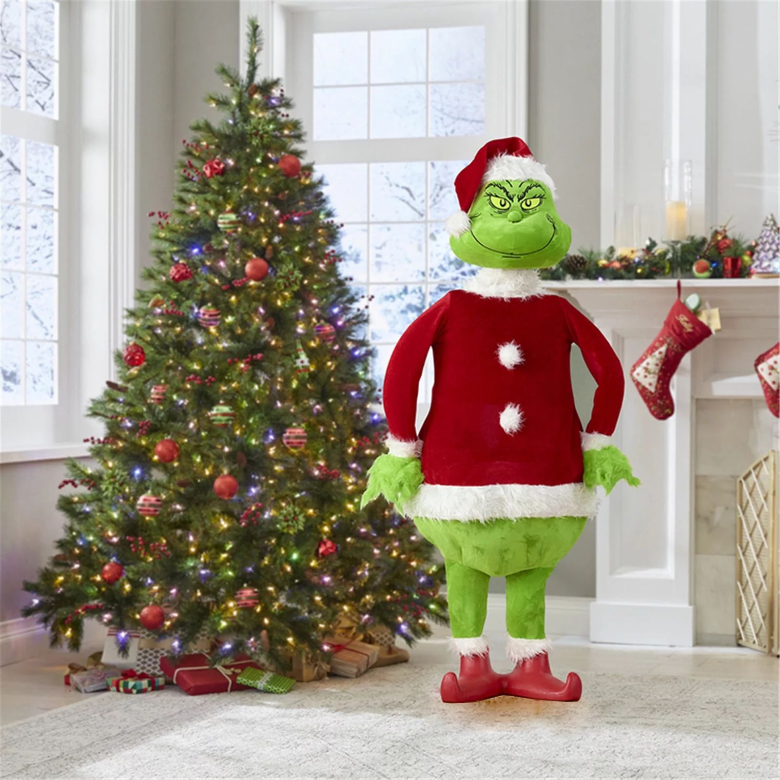 Mortilo Home Decor Clearance Christmas Ornament The Lifelike Animated Grinch Christmas Ornament T... | Walmart (US)
