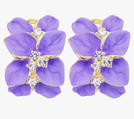 Love these earrings for a fun pop of color! Summer accessories. Less than $12! Amazon accessories. Statement earrings. All colors available. Bridesmaid gifts. Highly rated! Just ordered lavender and orange  

#LTKstyletip #LTKfindsunder50