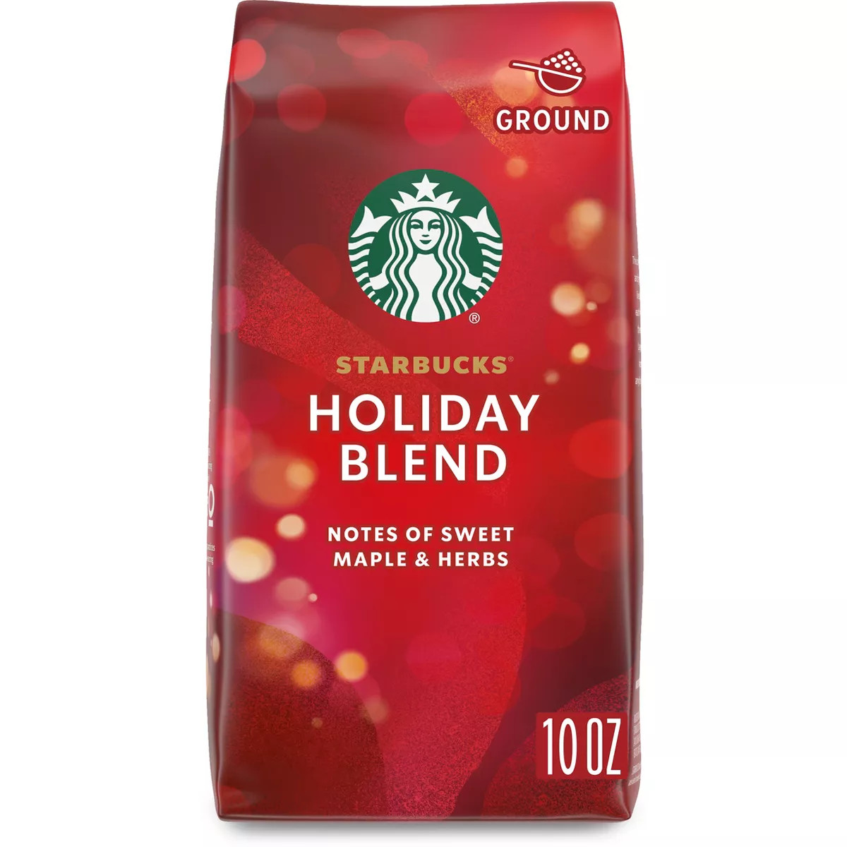 Starbucks Holiday Blend Medium Roast Ground Coffee - 10oz | Target