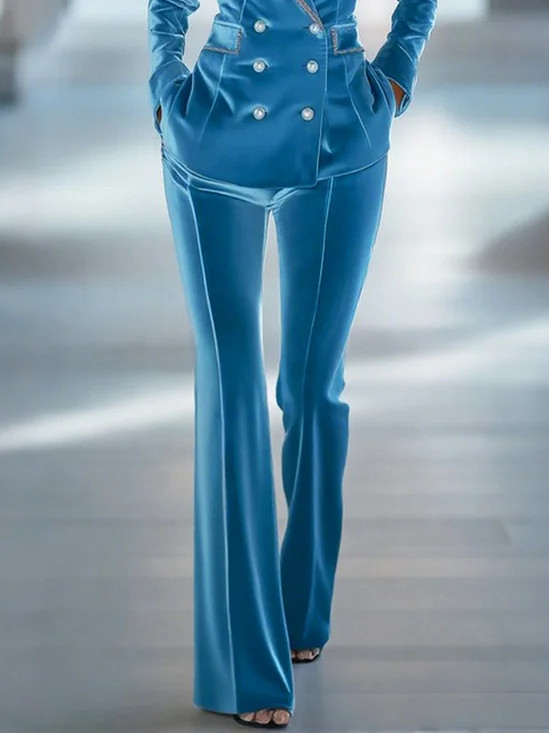 Urban Classic Wide-Leg Faux Leather Pants | Stylewe