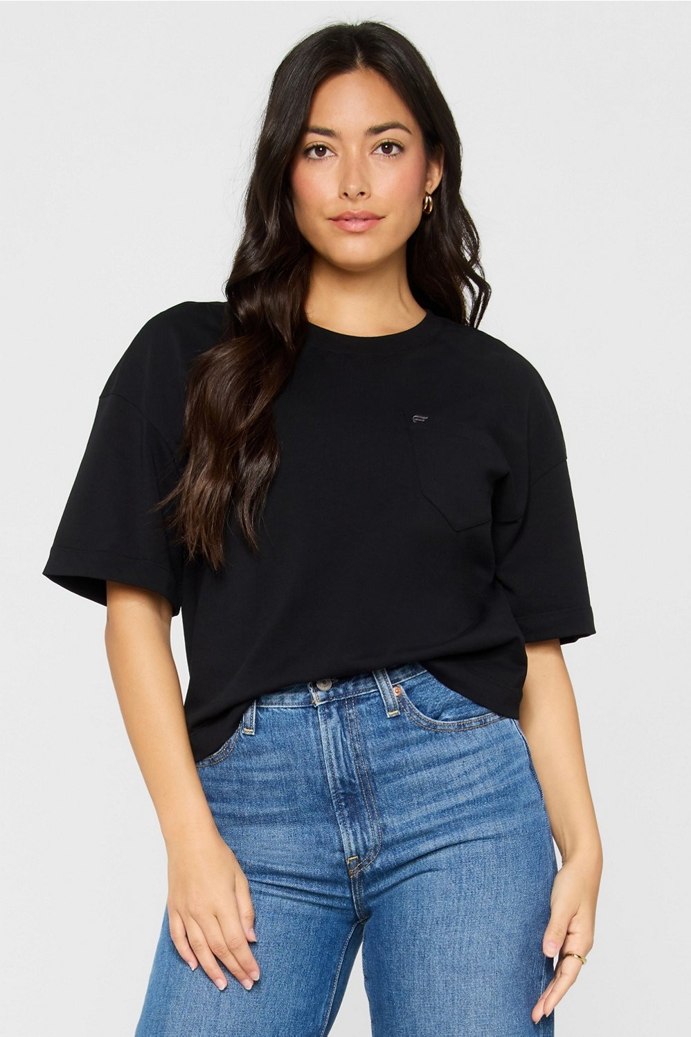Heavy Cotton Pocket Tee | Fabletics