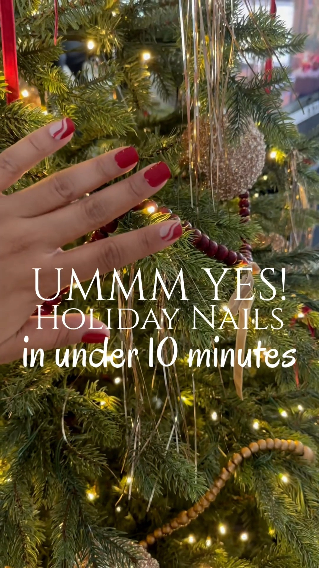 No time? Same.
Press-ons for the win — festive, affordable, strong adhesive, and they look salon-level.
Consider me obsessed. 💅✨

#LTKHoliday #LTKCyberWeek #LTKGiftGuide