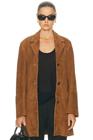 Suede Jacket | FWRD 