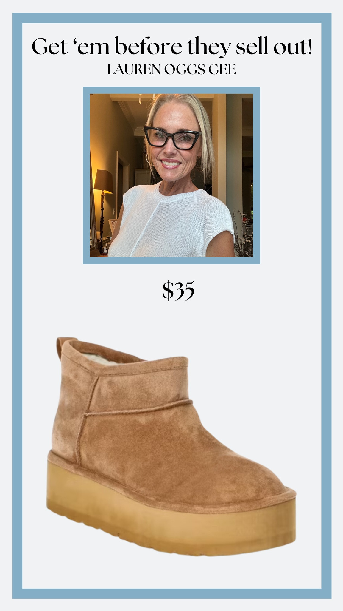 $35 UGG look for less! 

#LTKStyleTip #LTKShoeCrush #LTKFindsUnder50