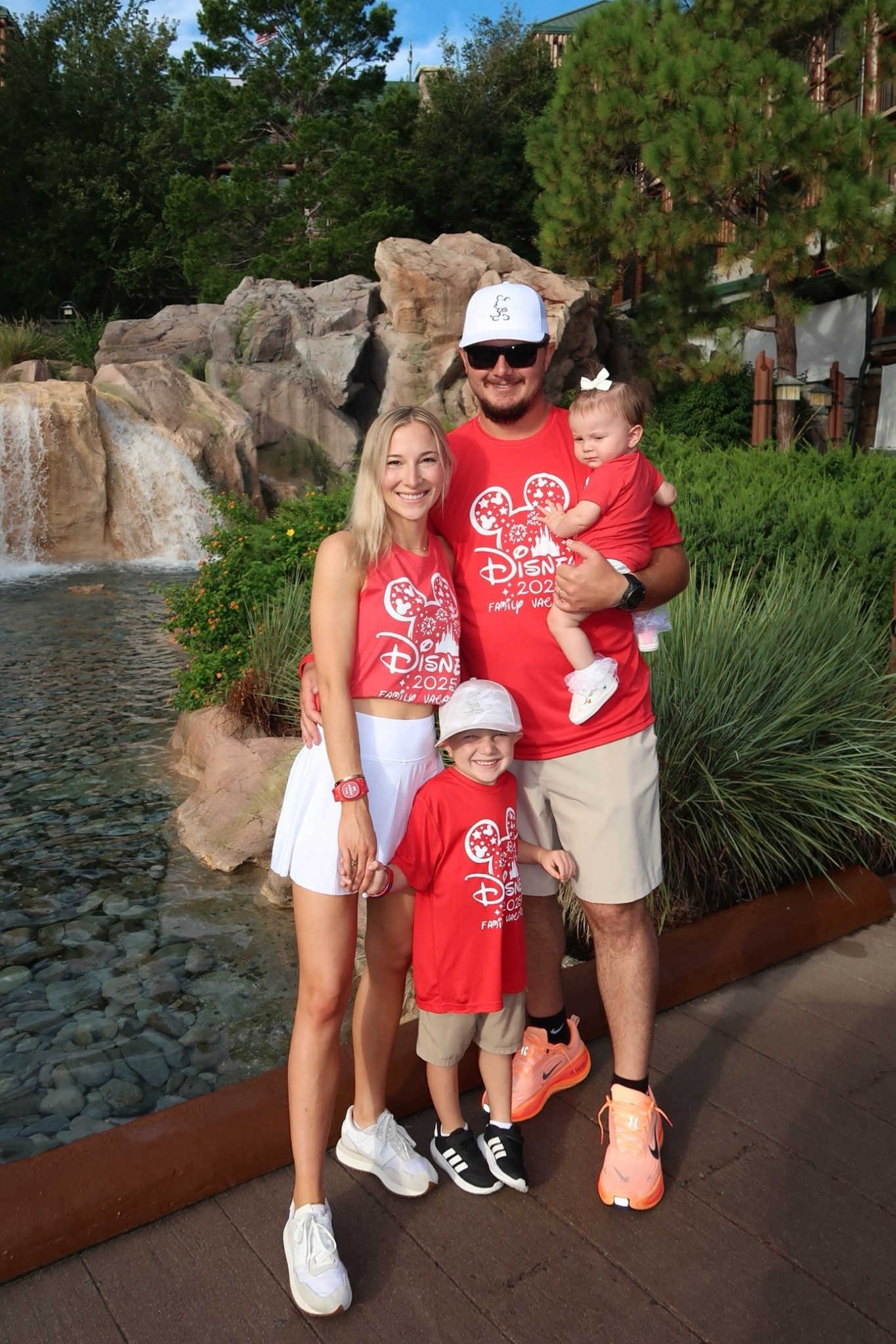 Obsessed with this skirt! Shirts were made by a family friend! 

#LTKFamily #LTKMens #LTKKids