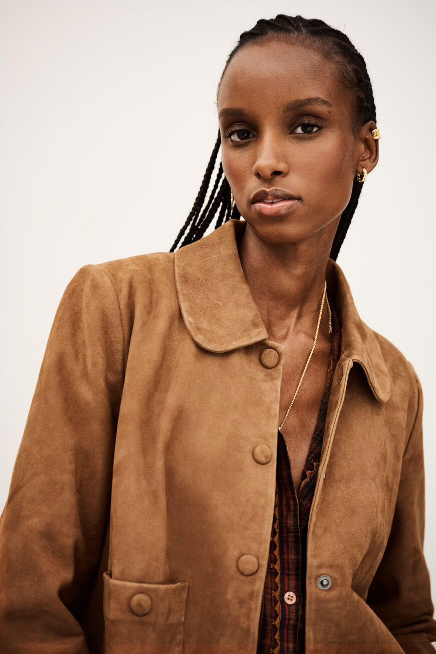 straight-cut jacket | Ba&sh America Corp