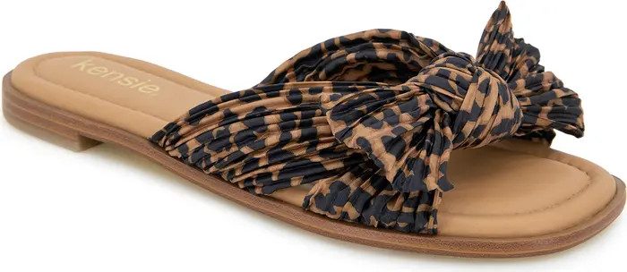 Kensie Renata Bow Slide Sandal (Women) | Nordstromrack | Nordstrom Rack